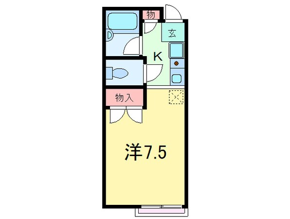 コスモメゾン岡本の物件間取画像